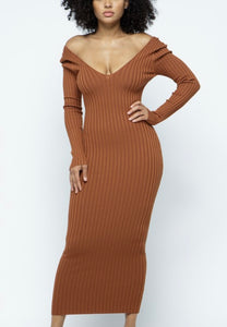off the Shoulder Maxi Dress